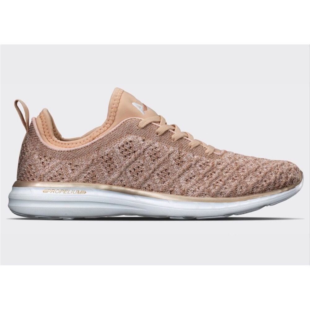 APL Techloom Phantom Metallic Rose Gold Trainers Sneakers Size Women's 9.5